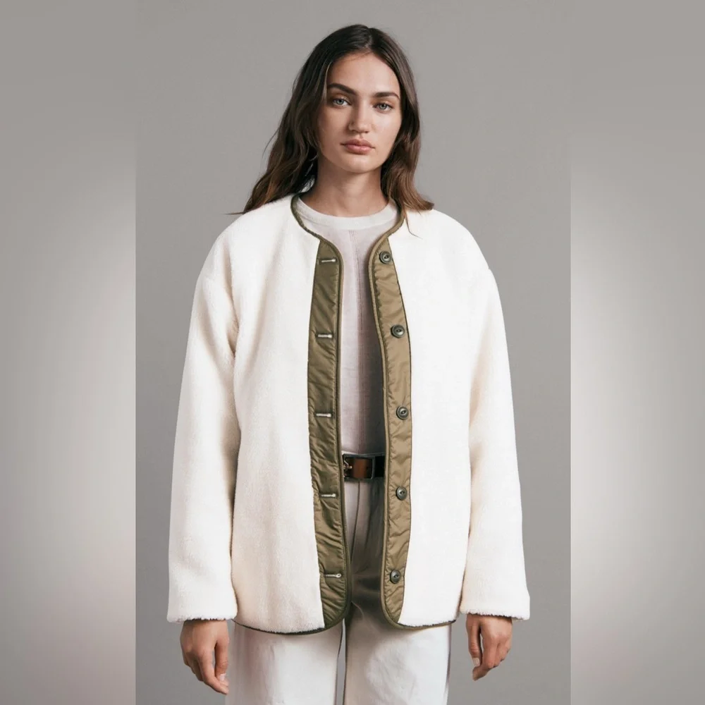rag & bone Brielle Quilted Reversible Jacket Womens Size Large New - Picture 2 of 10